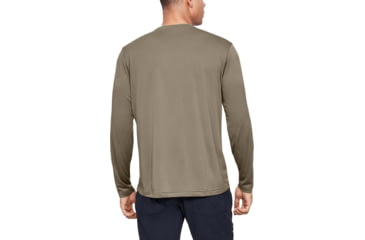 Image of Under Armour Tactical UA Tech Long Sleeve T-Shirt - Mens, Federal Tan, Medium, 1248196499MD