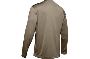 Image of Under Armour Tactical UA Tech Long Sleeve T-Shirt - Mens, Federal Tan, Medium, 1248196499MD