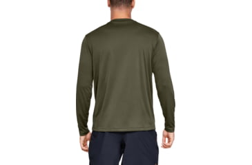 Image of Under Armour Tactical UA Tech Long Sleeve T-Shirt - Mens, Marine OD Green, Medium, 1248196390MD