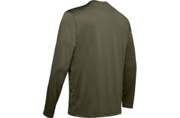 Image of Under Armour Tactical UA Tech Long Sleeve T-Shirt - Mens, Marine OD Green, Medium, 1248196390MD