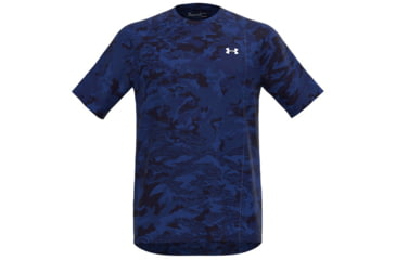 Image of Under Armour Tech 2.0 Camo Symbol Short Sleeve T-Shirt - Men's, Blue, Extra Large, 1366477400XL