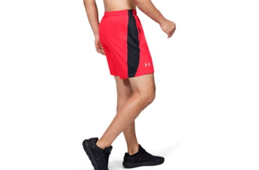 Image of Under Armour UA Launch SW 7'' Running Shorts - Men's, Large, Pink, 1326572628LG