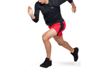 Image of Under Armour UA Launch SW 7'' Running Shorts - Men's, Large, Pink, 1326572628LG