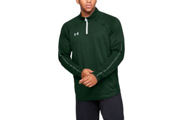 Image of Under Armour Ua Qualifier Hybrid 1/4 Zip, Forest Green - 13272053012X