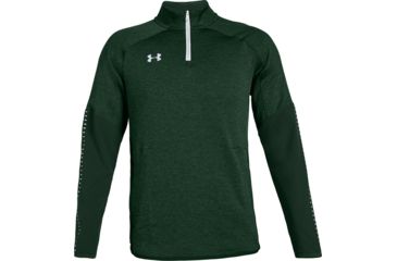 Image of Under Armour Ua Qualifier Hybrid 1/4 Zip, Forest Green - 13272053012X