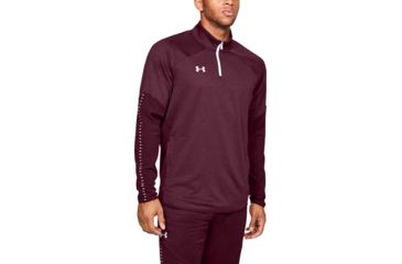 Image of Under Armour Ua Qualifier Hybrid 1/4 Zip, Maroon - 13272056092X