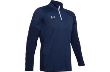 Image of Under Armour Ua Qualifier Hybrid 1/4 Zip, Midnight Navy - 13272054103X
