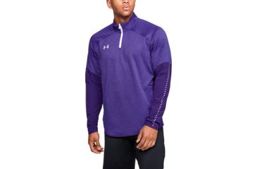 Image of Under Armour Ua Qualifier Hybrid 1/4 Zip, Purple - 13272055002X