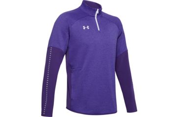 Image of Under Armour Ua Qualifier Hybrid 1/4 Zip, Purple - 13272055002X