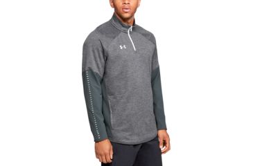 Image of Under Armour Ua Qualifier Hybrid 1/4 Zip, Stealth Gray - 13272050082X