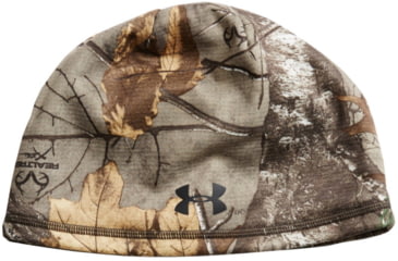 Image of Under Armour UA Scent Control Storm Fleece Beanie - Mens, RealTree AP Xtra, One Size Fits All, 1300466946OSFA
