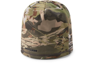 Image of Under Armour UA Scent Control Storm Fleece Beanie - Mens, UA Forest Camo, One Size Fits All, 1300466940OSFA