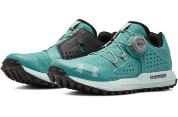 Image of Under Armour UA Syncline Fishing Shoes - Women's, 7, Azure Teal/Fuse Teal/Mod Gray, 3021374-300-7