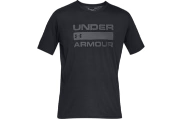 Image of Under Armour UA Team Issue Wordmark Short Sleeve Shirt - Mens, Extra Large, Black, 1329582001XL
