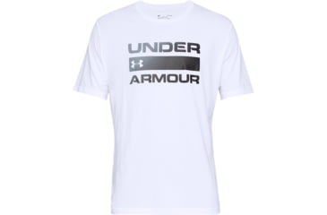 Image of Under Armour UA Team Issue Wordmark Short Sleeve Shirt - Mens, Extra Large, White, 1329582100XL