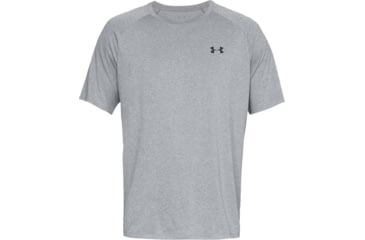 Image of Under Armour UA Tech Short Sleeve Tee 2.0 - Mens, Steel Light Heather, 5X-Large, 13264130365X