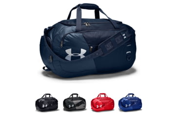 Image of Under Armour Undeniable 4.0 Medium Duffle Bags, Academy, Black, Graphite Medium Heather, Red, Royal