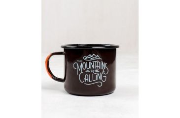 Image of United By Blue And I Must Go Enamel Steel Mug 22Oz, Brown, 22oz, 503-0005-1539
