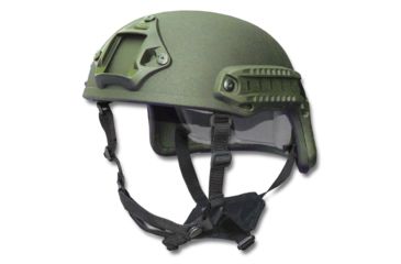 Image of United Shield Spec Ops Delta Gen II Mid Cut Tactical Helmet, OD Green, X-Large, DMCG2GHX