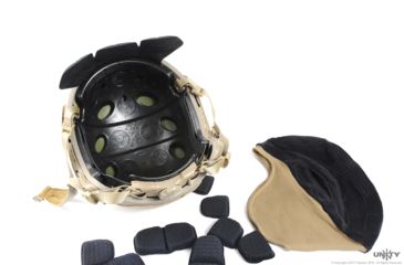 Image of Unity Tactical Cold Weather Helmet Liner, FDE, CL-CWL-T