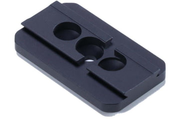Image of Unity Tactical LPVO Offset Optic Adapter Plate, ACRO, Black, FST-SOPA