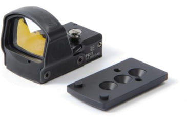 Image of Unity Tactical LPVO Offset Optic Adapter Plate, Deltapoint PRO, Black, FST-SOPD