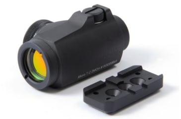 Image of Unity Tactical LPVO Offset Optic Adapter Plate, Micro Footprint, Black, FST-SOPM