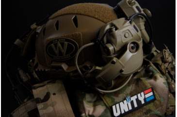 Image of Unity Tactical Platform Adapter, EXFIL Rail - Team Wendy, Black, HLM-PLT