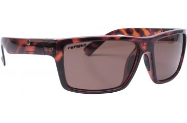 Image of Unsinkable Echo Sunglasses-Caramel Tort-Polarized Core Brown