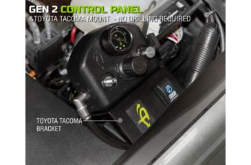 Image of Up Down Air Gen II Air Delivery System, Toyota Tacoma, Front Engine, Black, 237-1620