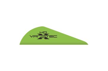 Image of Vanetec HD Vanes Flo 2 in, Neon Green, Pack of 100, HD20-04