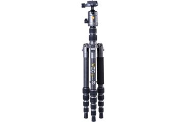 Image of Vanguard VEO 3GO 235CB Travel Tripod, Dark Gray/Black, VEO3GO235CB