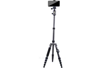 Image of Vanguard VEO 3GO 235CB Travel Tripod, Dark Gray/Black, VEO3GO235CB