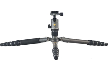 Image of Vanguard VEO 3GO 235CB Travel Tripod, Dark Gray/Black, VEO3GO235CB