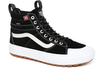 Image of Vans SK8-HI MTE 2.0 DX Shoes, Black/True White, 6, Medium, VN0A4P3IDX6-6