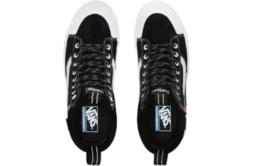 Image of Vans SK8-HI MTE 2.0 DX Shoes, Black/True White, 6, Medium, VN0A4P3IDX6-6