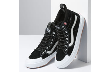 Image of Vans SK8-HI MTE 2.0 DX Shoes, Black/True White, 6, Medium, VN0A4P3IDX6-6