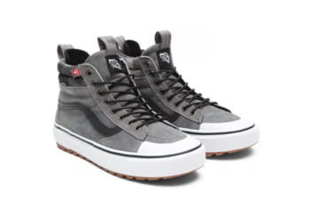 Image of Vans SK8-HI MTE 2.0 DX Shoes, Pewter/True White, 10, VN0A4P3I2YU-10