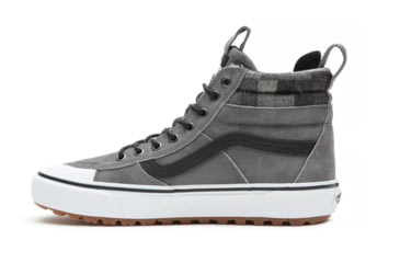 Image of Vans SK8-HI MTE 2.0 DX Shoes, Pewter/True White, 10, VN0A4P3I2YU-10