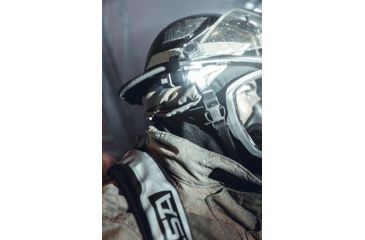 Image of Vantage II Helmet Flashlight, 350 Lumens w/fire helmet mount, CR123A lithium battery