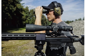 Image of VECTRONIX SHOOTING SOLUTIONS Vector X 42 12x42mm Rangefinding Binocular, MSR-DMR Reticle, 917238-DIST