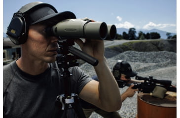 Image of VECTRONIX SHOOTING SOLUTIONS Vector X 42 12x42mm Rangefinding Binocular, MSR-DMR Reticle, 917238-DIST