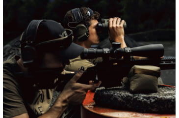 Image of VECTRONIX SHOOTING SOLUTIONS Vector X 42 12x42mm Rangefinding Binocular, MSR-DMR Reticle, 917238-DIST