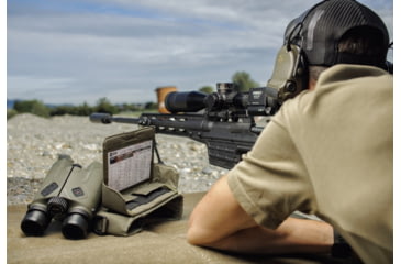 Image of VECTRONIX SHOOTING SOLUTIONS Vector X 42 12x42mm Rangefinding Binocular, MSR-DMR Reticle, 917238-DIST