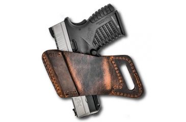 Image of VersaCarry Arma OWB Holster, Water Buffalo Leather, Distressed Brown, Subcompact 12103