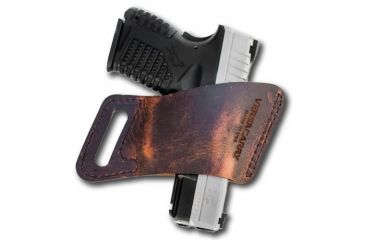 Image of VersaCarry Arma OWB Holster, Water Buffalo Leather, Distressed Brown, Subcompact 12103