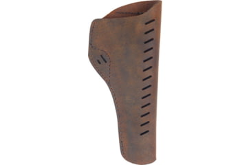 Image of Versacarry Vc Revolver Holster Owb Lther Rh .22 Cal Sa 6.5'' Distr Brn