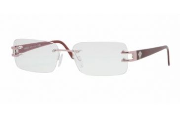 Image of Versace VE 1170 Eyeglasses Styles Light Pink Frame w/Non-Rx 51 mm Diameter Lenses, 1056-5115