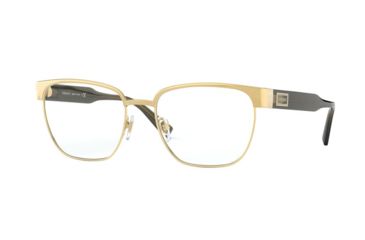 Image of Versace VE1264 Eyeglass Frames 1461-54 - Gold