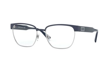 Image of Versace VE1264 Eyeglass Frames 1462-54 - Matte Blue/Gunmetal